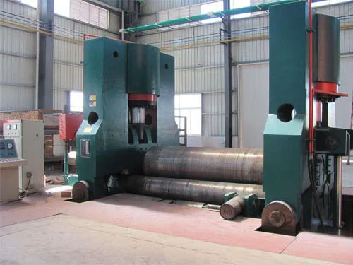 
W11s hydraulic steel plate rolling machine 