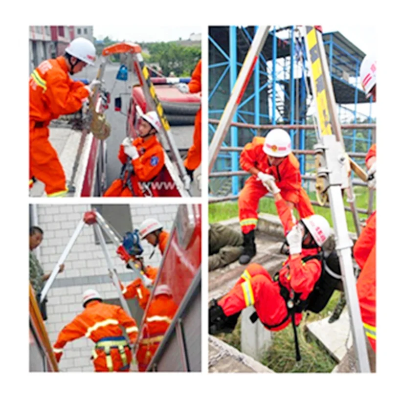 
2019 OEM lifting tripod rescue tripod with winch in hot selling 