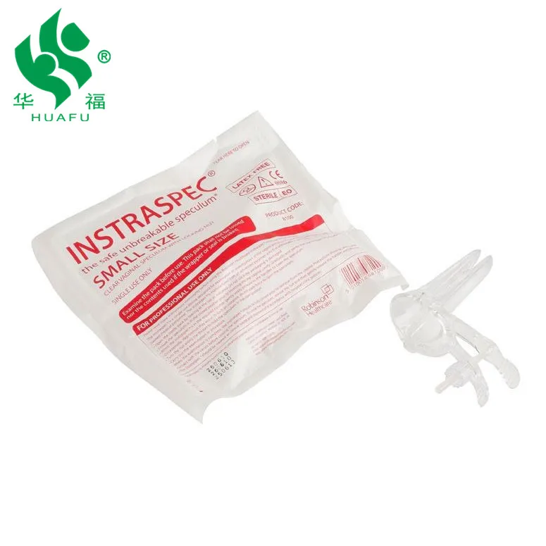 CE Certified Plastic Types M Sizes Vaginal Speculum Sterile Disposable Vaginal Speculum
