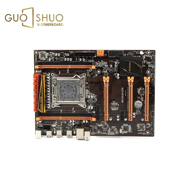 Горячая Распродажа x79 чипсет материнская плата с 4 PCI двухканальный поддержка 12 usb 2011 mobo