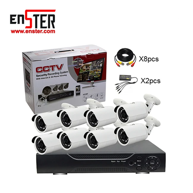 2018 новый продукт 8 ch DVR Kit Системы видеонаблюдения для домашних систем