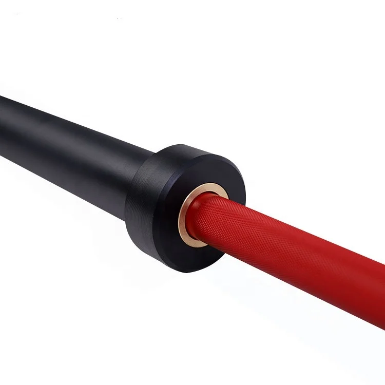 professional Colorful Ceramic Coating Weight Lifting Barbell Bar