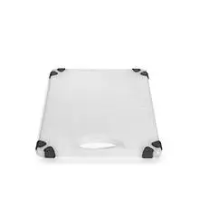 Квадратный PE пластиковая разделочная доска блок, используемый для кухни