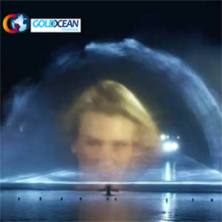 FREE DESIGN Outdoor Laser Green Light Water Projector Water Screen Movie