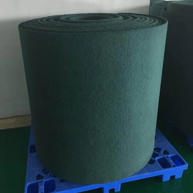 Custom Size Green Scourer Roll Scrubber Scouring Pad in Rolls