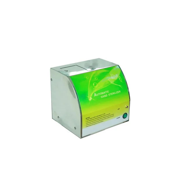 
Alcohol Gas Spray 304 Stainless Steel Infrared Sensor Automatic Hand Sterilizer 