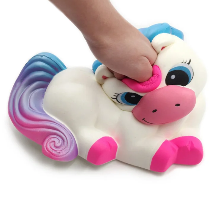 Slow Rising Foam Jumbo Squishy Dreamy Rainbow Unicorn Girls Squishy Toy
