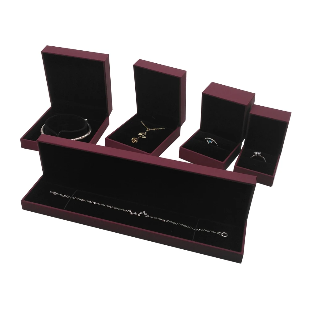 
Custom luxury gift leather packaging packing cufflink box 