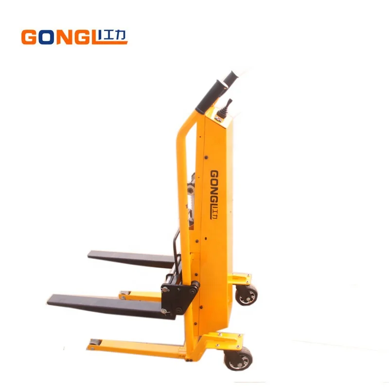 
GL-0052 Mini Forklift Light Duty 200kg Electric Pallet Stacker 
