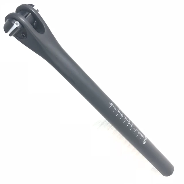 
Toray T800 UD Matte 27.2mm road bike seatpost bicycle adjustable seat post 