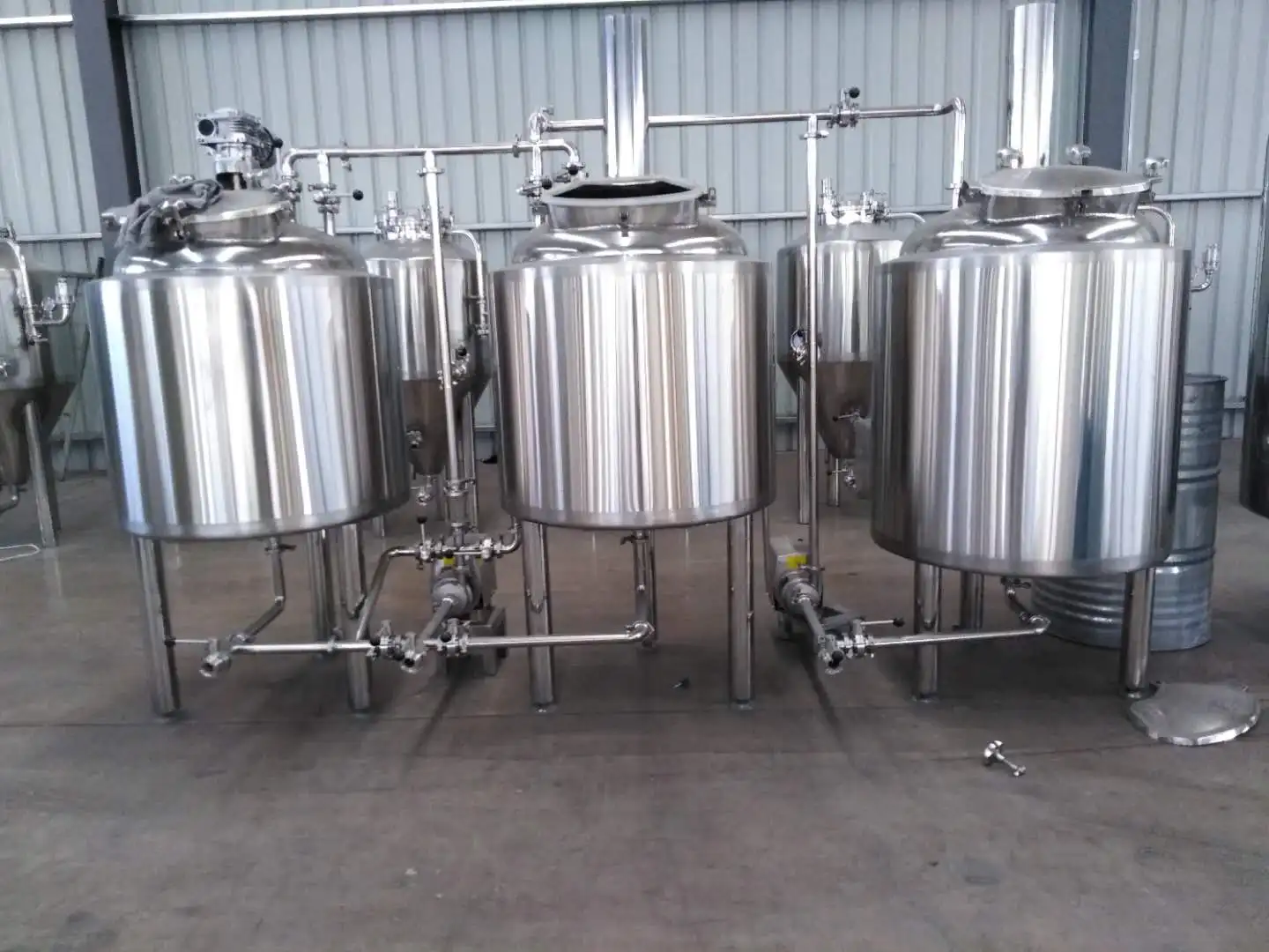 оборудование мини-пивоварни 100 л