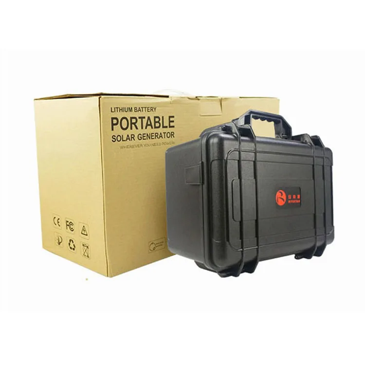 Portable Power Source 500w Power Station with Inverter power supply with 110V AC Outlet 12V USB Outputs