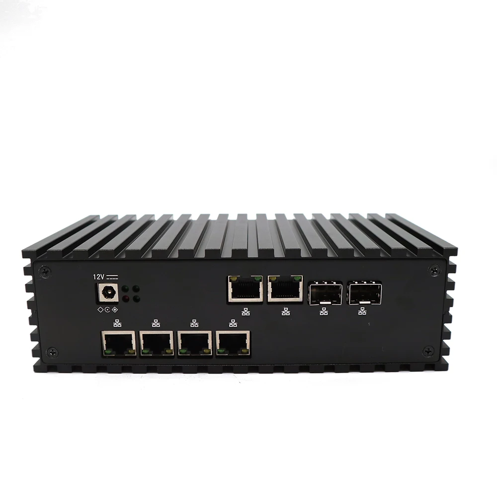 Сетевое устройство маршрутизатор с открытым исходным кодом 2 порта sfp 6 ge мини ПК pfsense