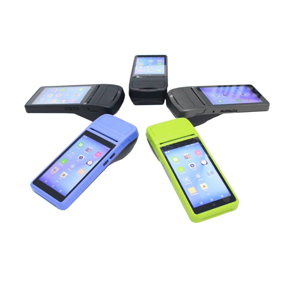 Guangzhou Zhihua лидер продаж 5 дюймовый ЖК-дисплей tft mnitor кредитная карта сенсорный экран android портативный pos-терминал с печатной машиной