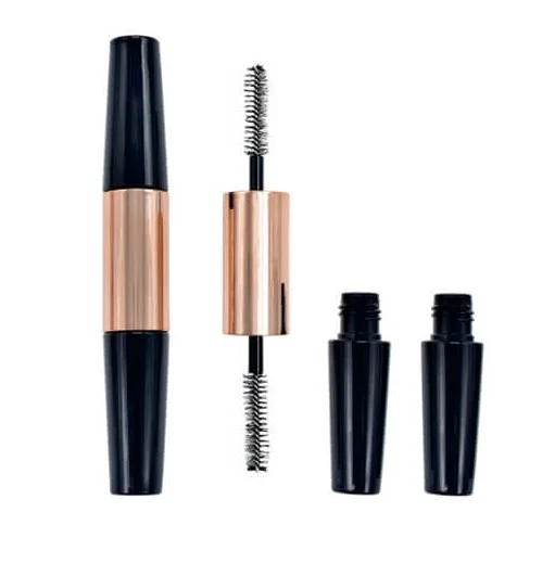 2 in 1 custom empty double sided mascara tube and lipgloss packaging tube