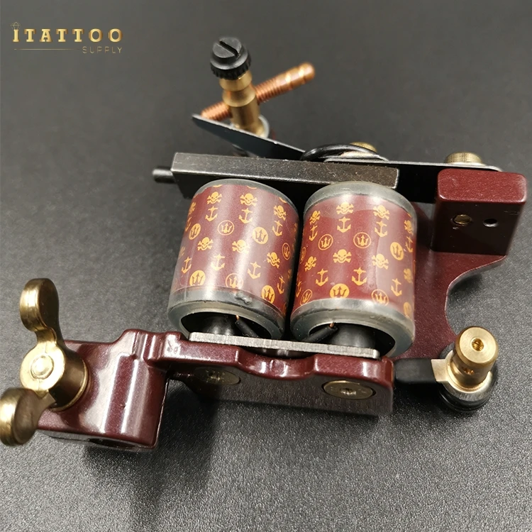 I Tattoo 2019 Newest wholesale  professional tattoo motor parts 10 coil wrap core coil machine rotary tattoo kit