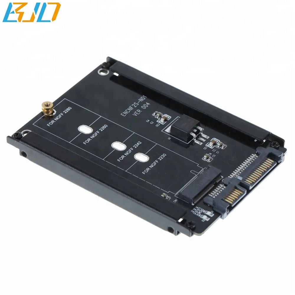 M.2 ключ B + M NGFF SSD до 2 5 SATA 6 ГБ/сек. адаптер для 2230/2242/2260/2280