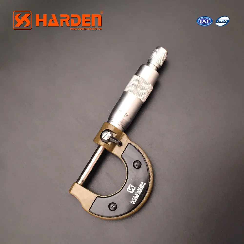 Профессиональный 0-25 мм легированной стали цифровой Вне микрометр комплект