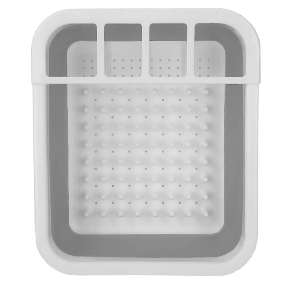 Collapsible Drying Dish Storage Portable Dinnerware Organizer Plastic Kitchen Storage Containers Box