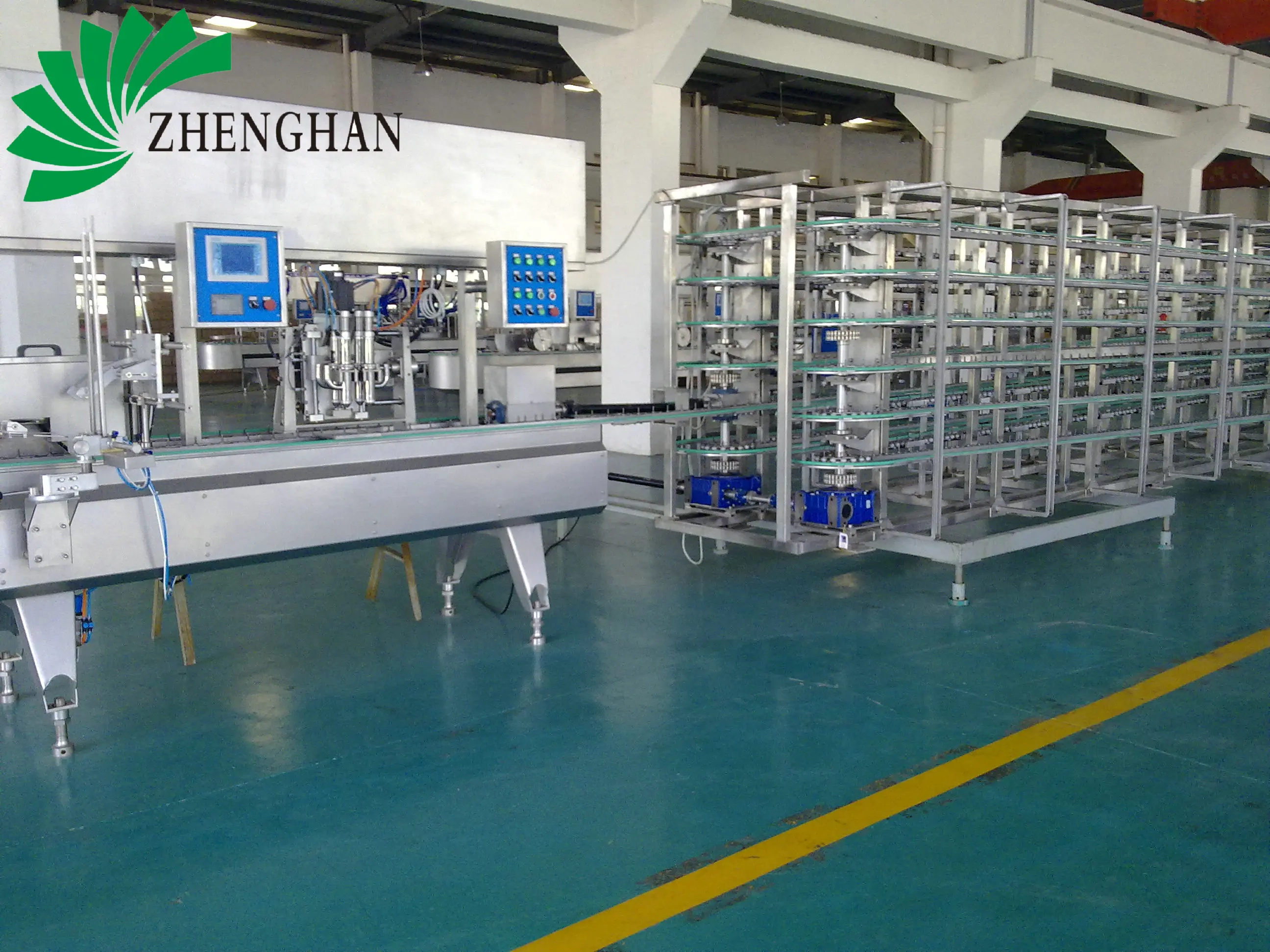 
Quick freezing tunnel ice-cream extrusion line 