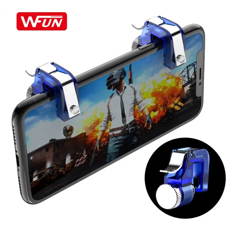 
Original Factory Price R11 Gamepad PUBG Mobile Phone Gaming Joystick Fire Trigger Button Aim Key Shooter 