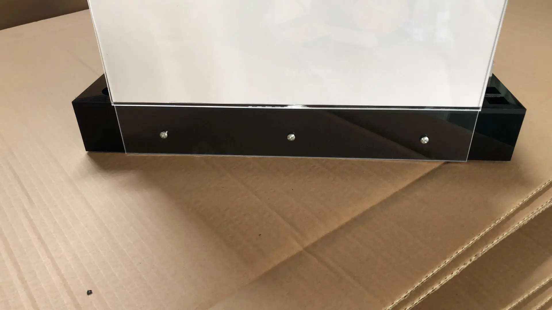 Shop promotion acrylic countertop cosmetics makeup display stand