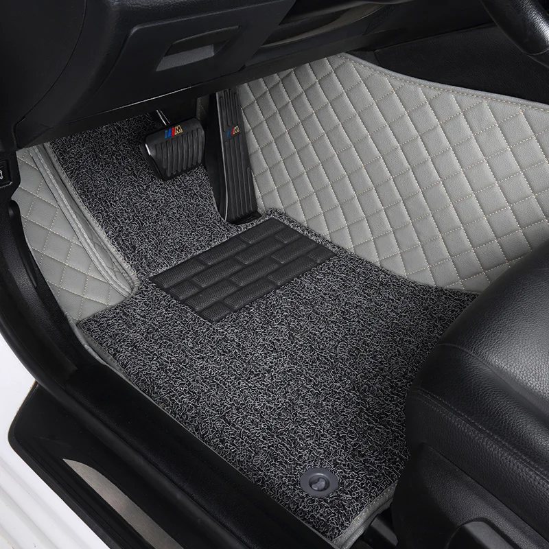 Cars/Auto accessories XPE material Pu leather 5D car floor mat /car carpet