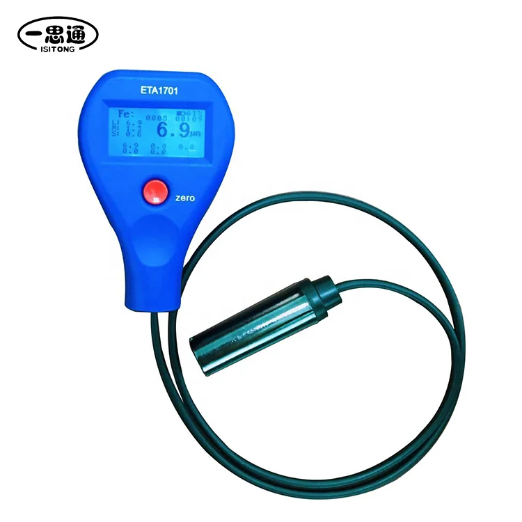 Высокая точность nf-типа зонд Eddy ток Толщина покрытия метр, хромирование толщина тестер