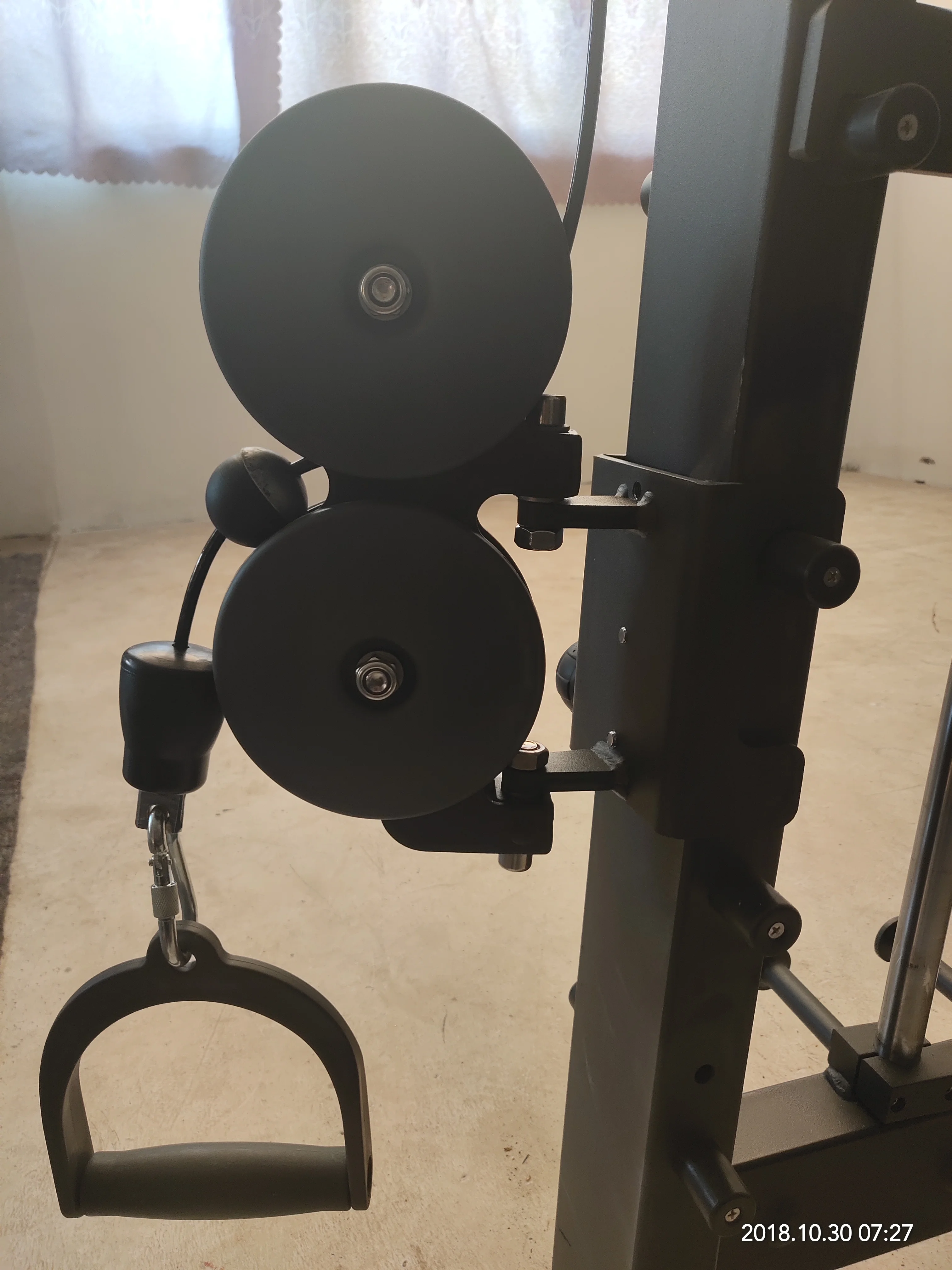 Gym Equipment Cable Crossover Barbell Rack Multi Functional Trainer
