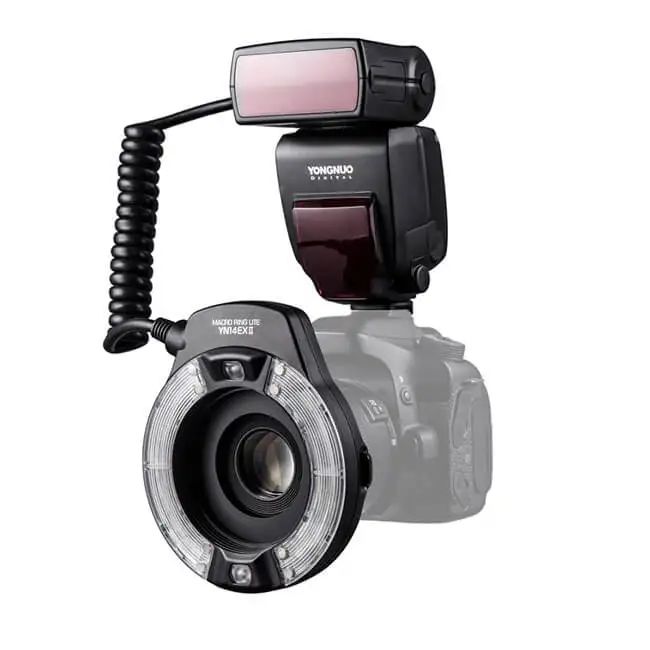 
YONGNUO YN14EX TTL Radio Sync Automatic Macro Ring Lite Flash Speedlite For Canon 5d mark ii iii 7D 6d 60d 700d 650d 600d 550d 