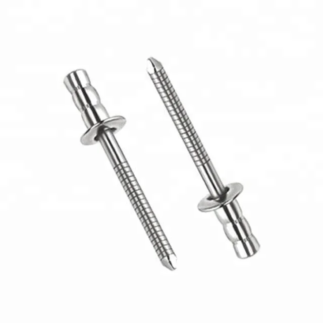 
Aluminum steel galvanization open type round head blind rivet countersunk head blind rivet 