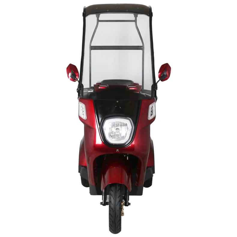 
Semi-enclosed electric tricycle electric tricycle for the disabled can protect it from rain in rainy days 