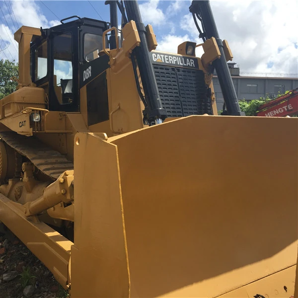 Used Cat D8r Crawler Bulldozer Cat d8 series dozer with Ripper Winch