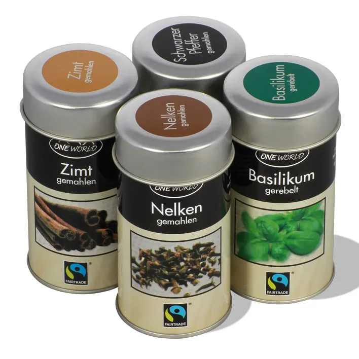 New Style Recycle Aluminum Round Biscuit Tin Box OEM