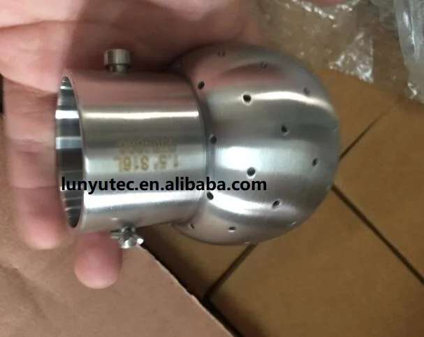  Stainless Steel Sanitary Fixed Spray Cleaning Ball For CIP