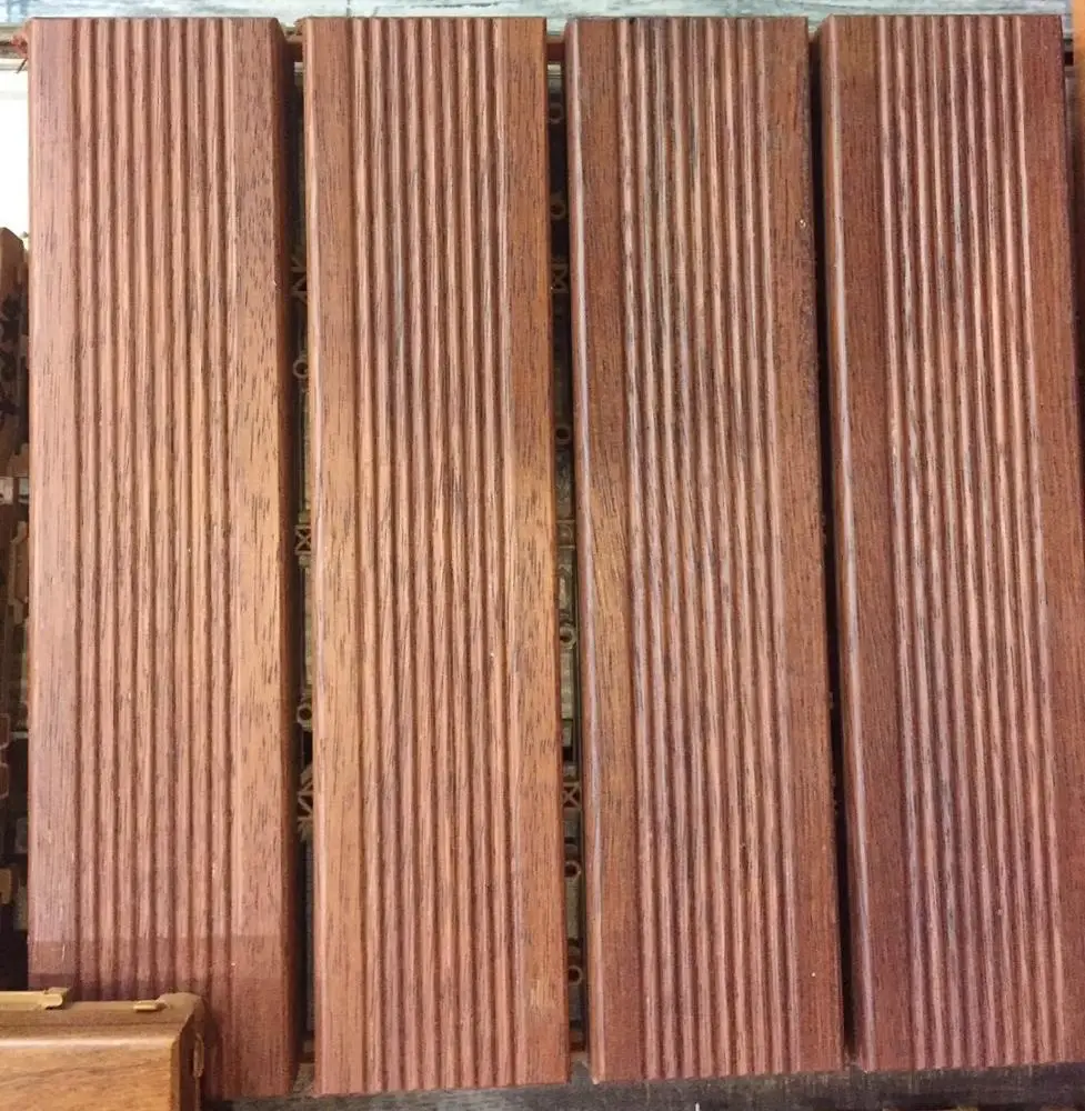 
Natural color anti-slip surface wax oil coating outdoor wood decking 