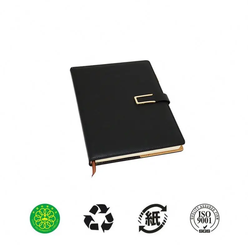 Новый дизайн на заказ состав повестки дня 2019 записная книжка из искусственной кожи (полиуретан) блокнот с напечатанным логотипом