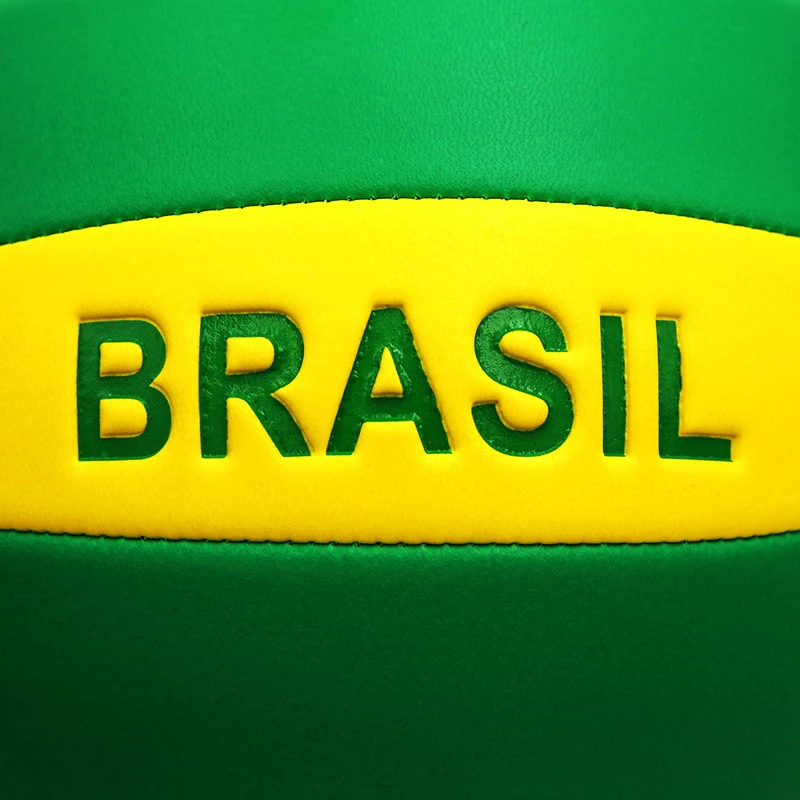 Brazil Country Flag Promotional Mini Volleyball Ball in Bulk,New Rubber Bladder Size 5 4 Volleyball