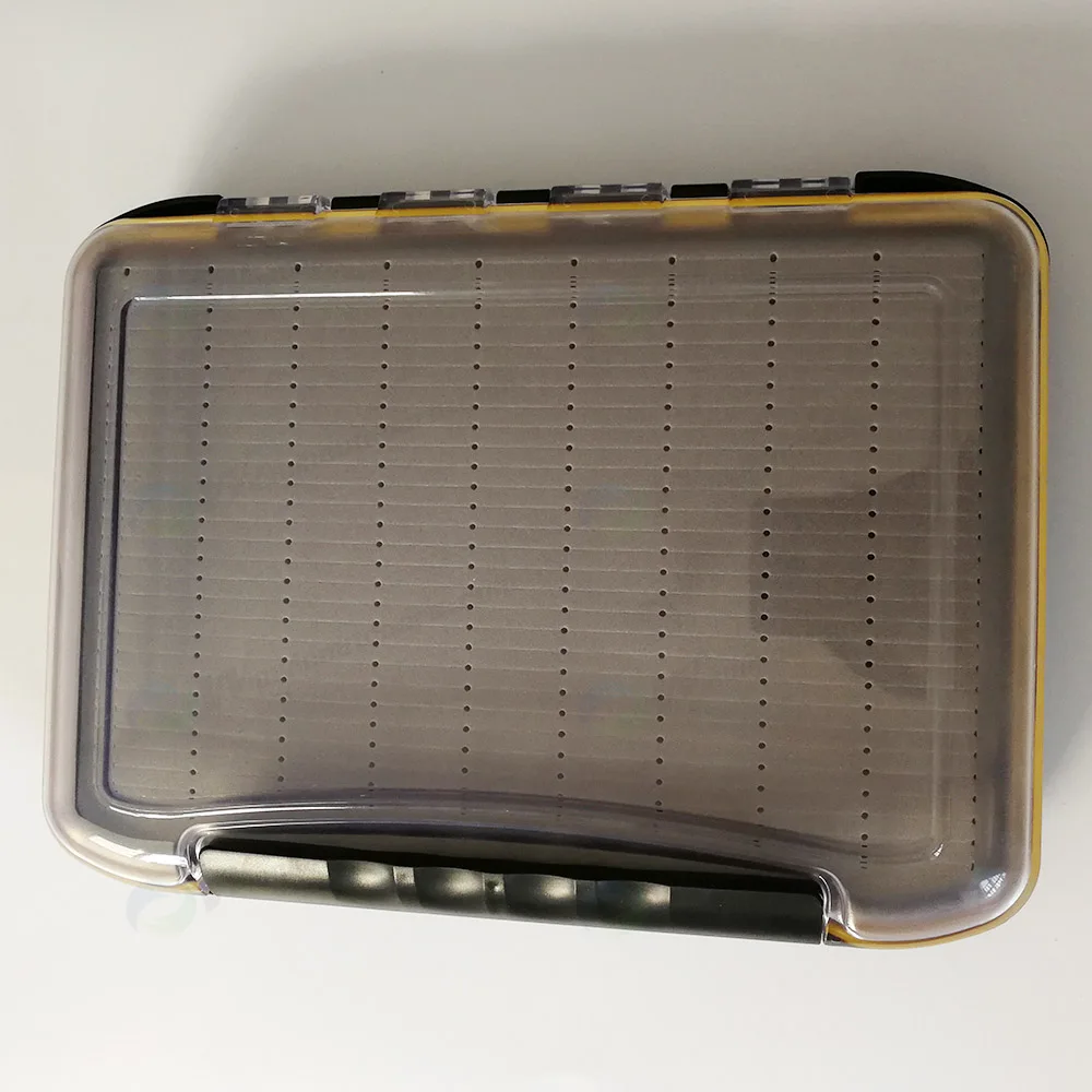 
High quality large fishing tackle box, waterproof double sided fly fishing box 