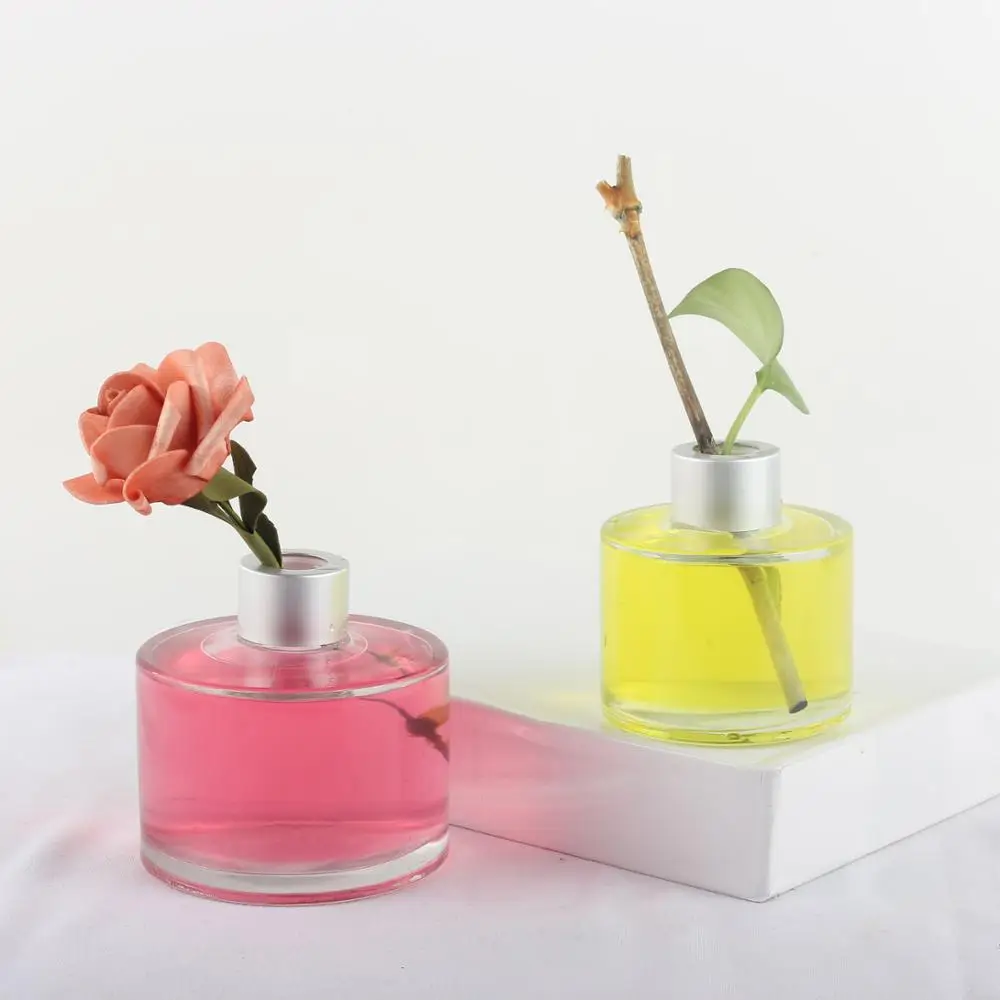 120Ml Luxury Custom Empty Glass Home Room Aroma Perfume Reed Diffuser Aromatherapy Bottles