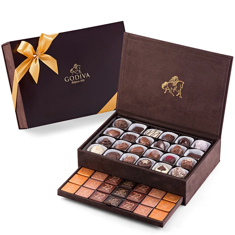 fancy paper packaging dubai chocolate gift box