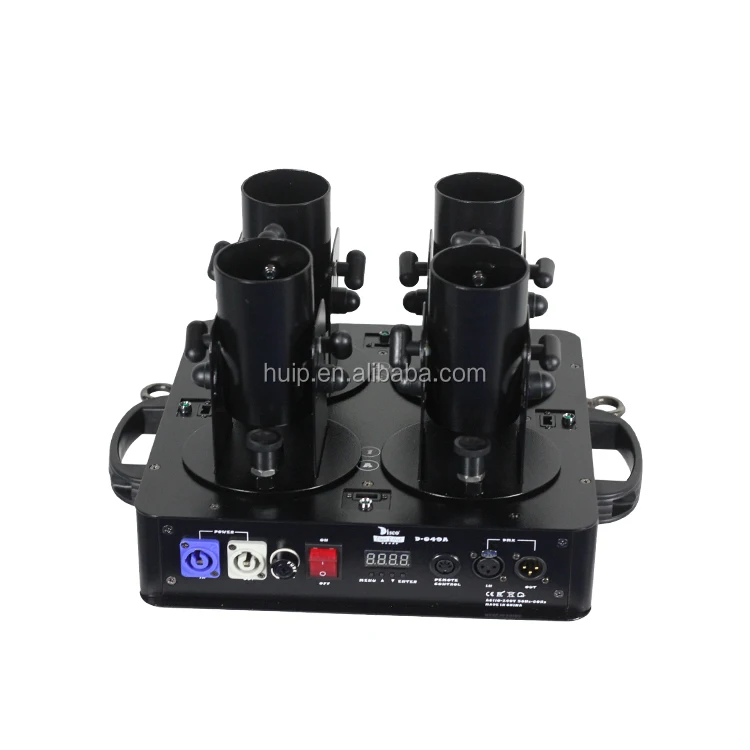 Four head electric confetti machine