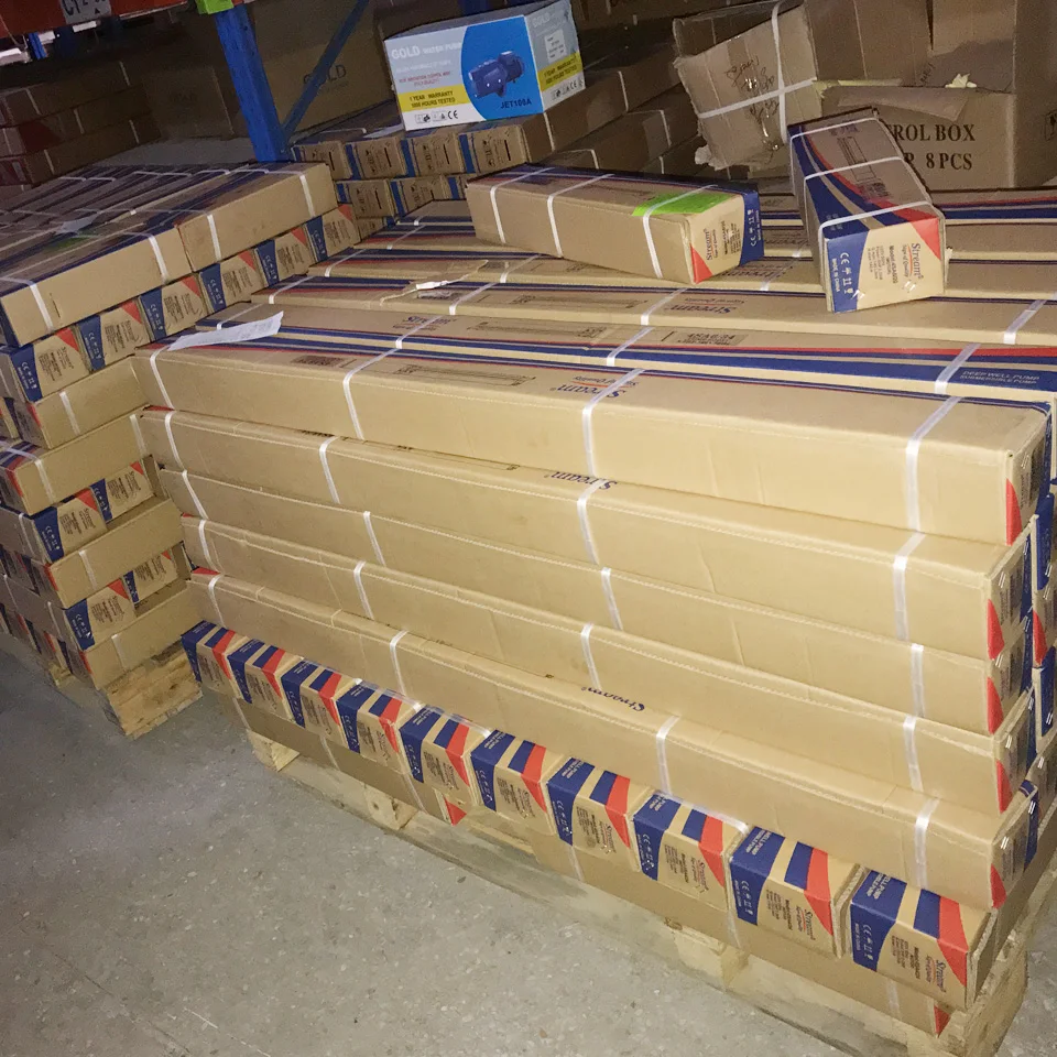 4 Inch Diameter qj Series Deep Well Multistage Submersible Water Pumps