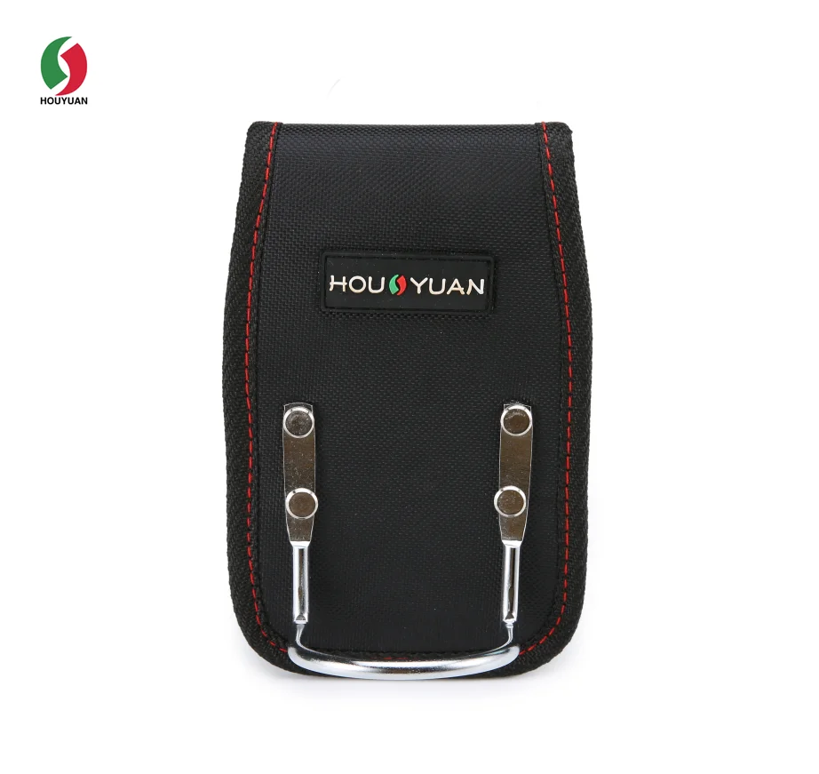
Heavy duty hardware tool pouch belt hammer holder 
