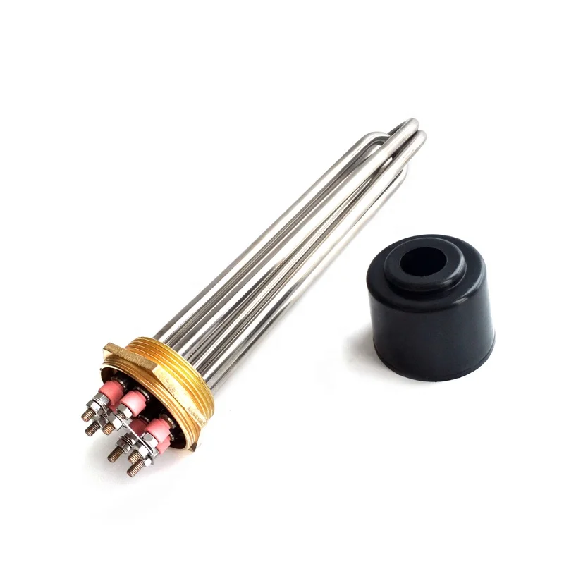 3kw/6kw/9kw/12kw/15kw Электрический промышленный трубчатый погружной водонагреватель для жидкого нагрева