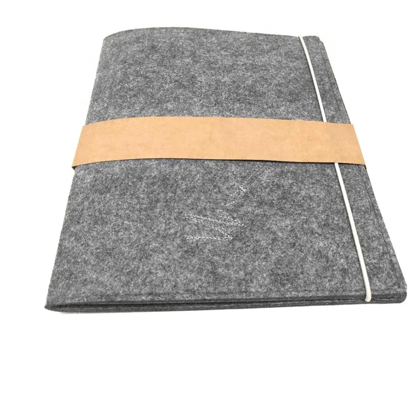 
High quality customized durable felt book cover 