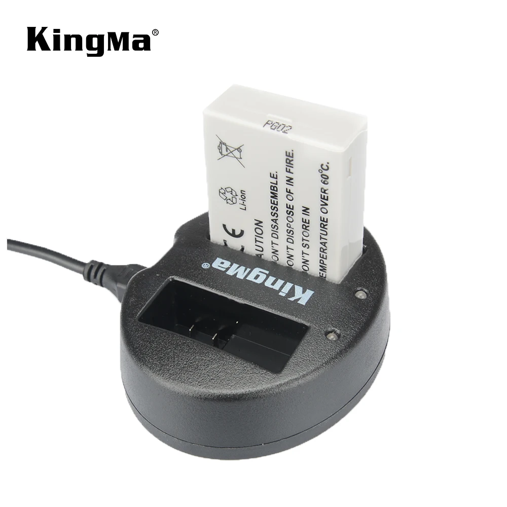  KingMa портативный двойной микро USB зарядное устройство для цифровой однообъективной зеркальной камеры Canon EOS 650D 600D 700D и LP-E8