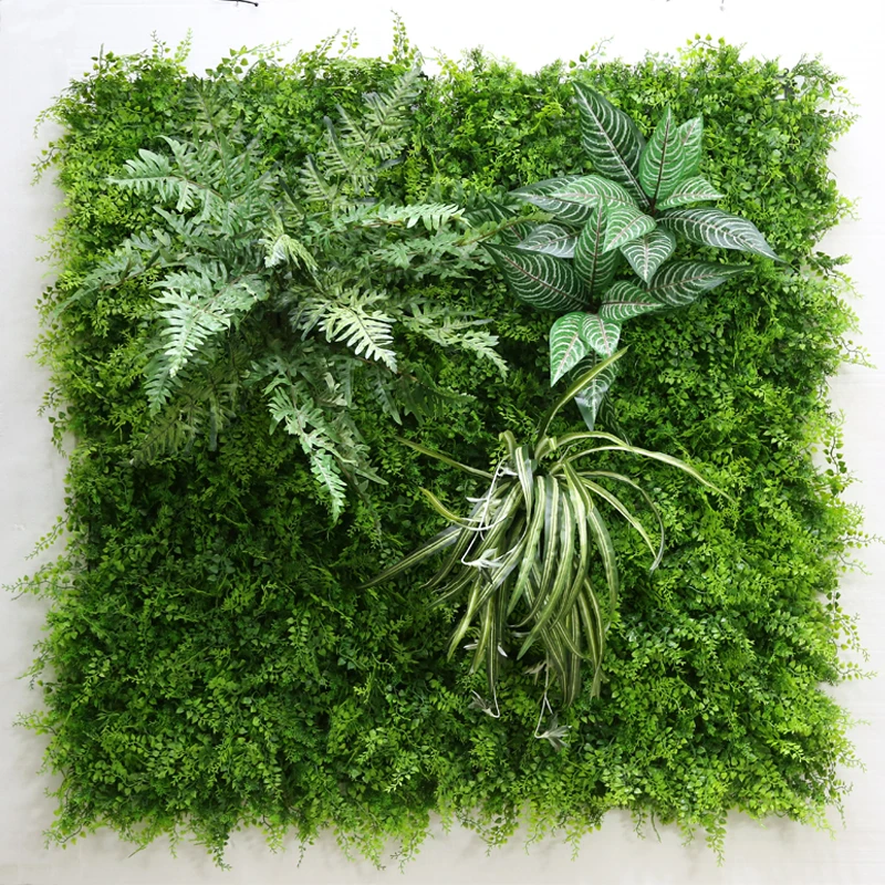 indoor decorative fence panel artificial outdoor plants artificial brick wall panels green wall system vertical garden
