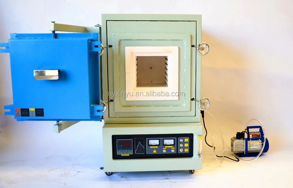 Лабораторная муфельная печь с контролируемой атмосферой инертным