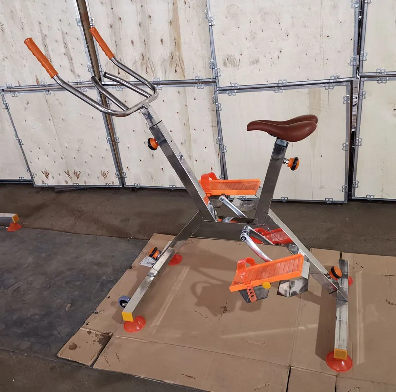 Stainless steel underwater aqua cycle water bike exercise aqua bike